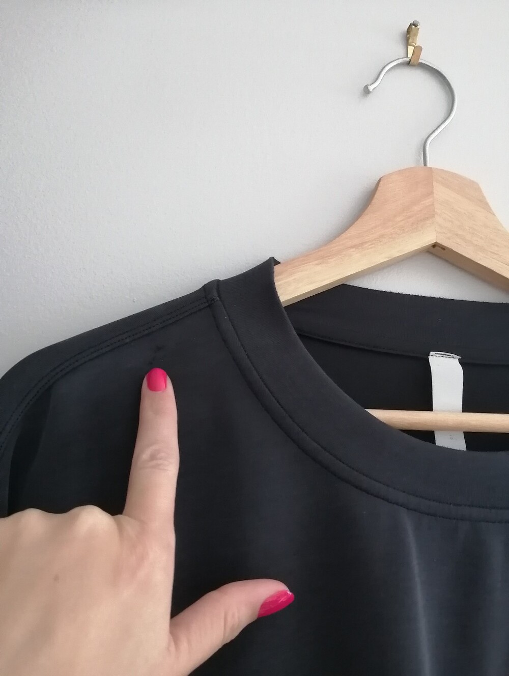 Lululemon Softstreme Perfectly Oversized Cropped Crew Pullover Sweater Black 8 - Picture 7 of 16